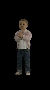 Cute Kid Stock Footage 78871