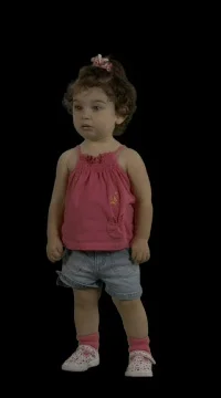 Cute Kid Stock Footage 78892