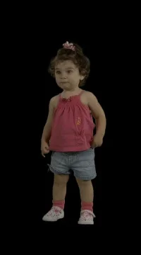 Cute Kid Stock Footage 78937