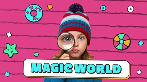 Cute Kids Intro | Fun Cartoon Opener Stock After Effects