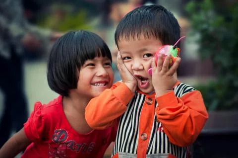 Cute kids Stock Photos