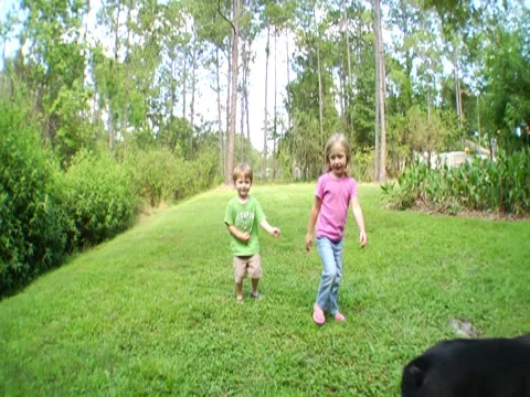 Cute Kids Playing 9 Stock Footage 8692851