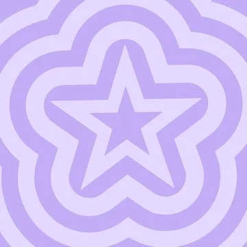 Cute Lavender seamless pattern with stars, soft pastel vector background fo.. Stock Illustration