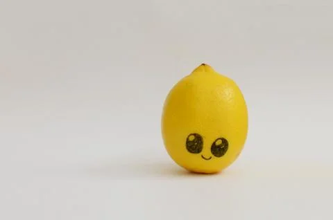 Cute lemon Foto stock