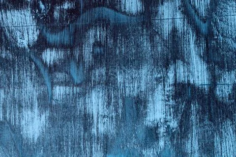 Cute light blue aged brushed pine wall texture - abstract photo background Stock Illustration