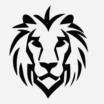 Cute Lion Logo, Predator logo, zoo Vector, Wild Animal vector, Leo イラスト素材