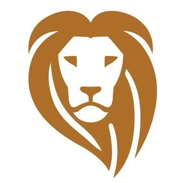 Cute Lion Logo, Predator logo, zoo Vector, Wild Animal vector, Leo イラスト素材