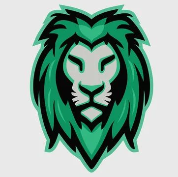 Cute Lion Logo, Predator logo, zoo Vector, Wild Animal vector, Leo Stock Illustration