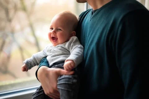 Cute little baby Stock Photos