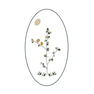 Cute little birds this is spring. Vector drawing. Postcard. Abstraction. Stock Illustration