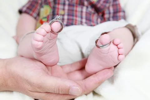 Cute little boy posing for camera Stock Photos