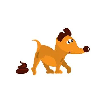 Cute little dog. Stock Illustration