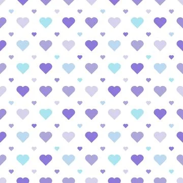 Cute Little Hearts Pattern for Valentines Day, Nursery Decor, Wrapping Pape.. Stock Illustration