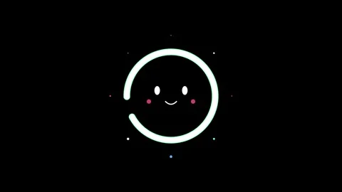Cute loading animation progress indicator for website and mobile application Stock Footage 346515953