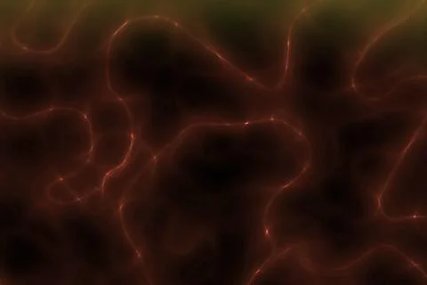 Cute magical lights in the rough fluid digital art background illustration Stock Illustration