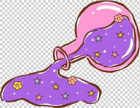 Cute Magical Potion Hand Drawn Illustration Stock Illustration