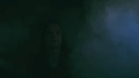 Cute male vampire with dreadlocks Video stock 74633599