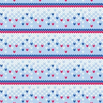 Cute modern sweater seamless pattern Stock Illustration
