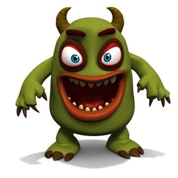Cute monster Stock-Illustration