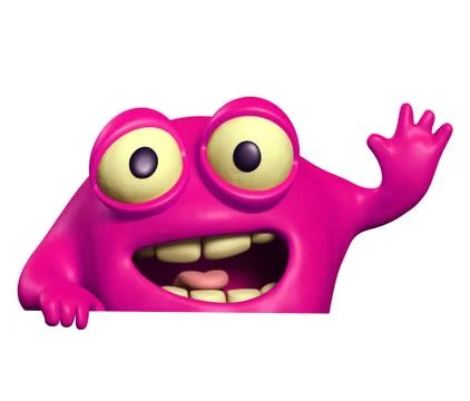 Cute monster Stock-Illustration