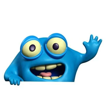 Cute monster Stock-Illustration