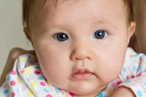 Cute newborn Stock Photos