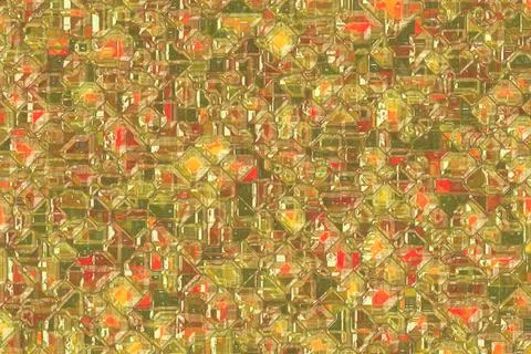 Cute optic crystalline pattern digital graphic backdrop illustration Stock Illustration