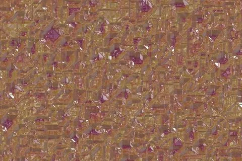 Cute optic wire crystal template computer graphic texture illustration Stock Illustration