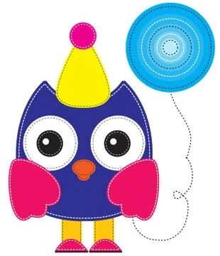 Cute owl design Stock Illustration