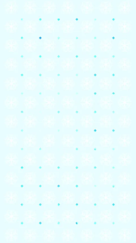 Cute Pale Light Blue White Snowflake Pattern Vertical Loop 10s Stock Footage 319626780
