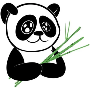 Cute panda イラスト素材