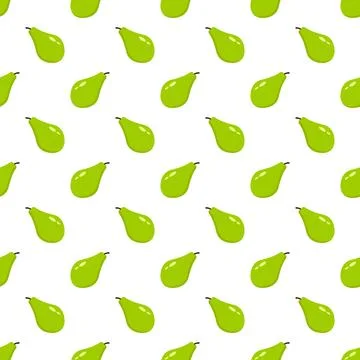 Cute papaya seamless pattern summer background. Illustrazione stock