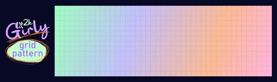 Cute pastel gradient seamless dash grid paper background. Cross plus signs at Stock Illustration