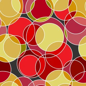 Cute pastel pattern. Seamless texture with rings. Abstract background Stock Illustration