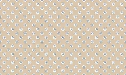 Cute pastel polka dot pattern with soft colors on beige background Stock Illustration