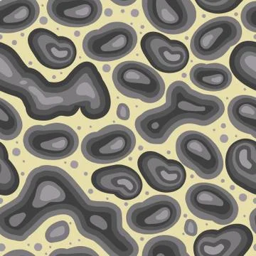 Cute pattern. Seamless texture with stones Stock Illustration