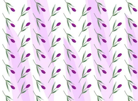 Cute pattern in small flower. Pink background. Floral background. Elegant Illustrazione stock