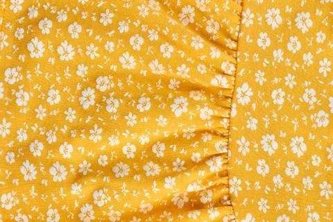 Cute pattern in small white flowers. Foto stock