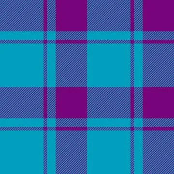 Cute pattern vector seamless, retro tartan texture textile. Straight check .. Stock Illustration