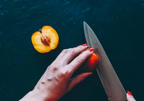 Cute The Peach Stock Photos