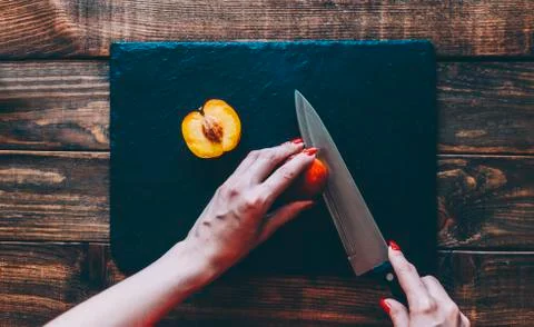 Cute The Peach Stock Photos