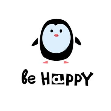 Cute penguin Stock Illustration