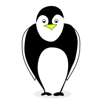 Cute penguin vector Stock Illustration