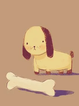 Cute Pets and Animals Stock Illustration