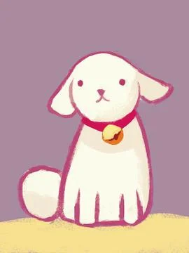 Cute Pets and Animals Stock Illustration