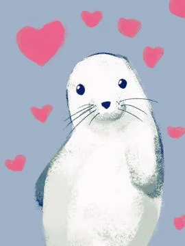 Cute Pets and Animals 스톡 일러스트