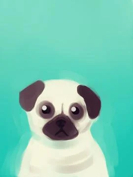 Cute Pets and Animals Stock Illustration
