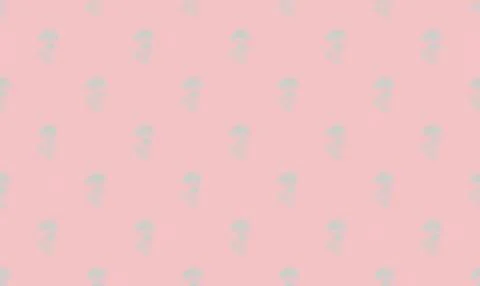 Cute pink background with small pastel ice cream cone pattern Stock Illustration