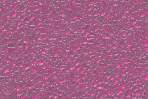 Cute pink electronic crystals pattern computer art texture background Stock Illustration