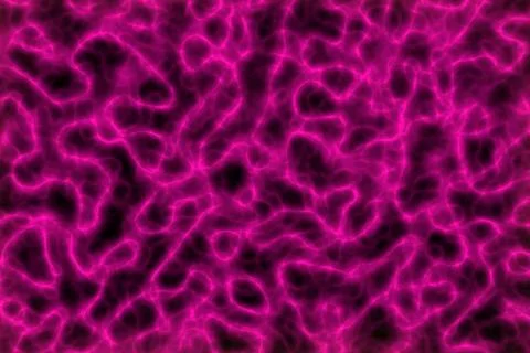Cute pink round neon magic waves digital graphic background Stockillustratie